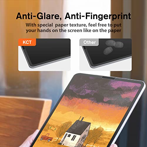 KCT Paperfeel Glass Screen Protector for iPad Pro 11 (1st-4th) & Air 5/4th