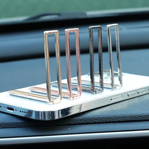 Universal Mini Folding Mobile Phone Kickstand Self-Adhesive Ultra Thin Tablet Stand Mount for Smart Phone Holder,Silver - color: Silver