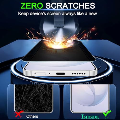 IMBZBK Privacy Screen Protector for Samsung Galaxy S26, 3+3 Pack - color: S26-Black