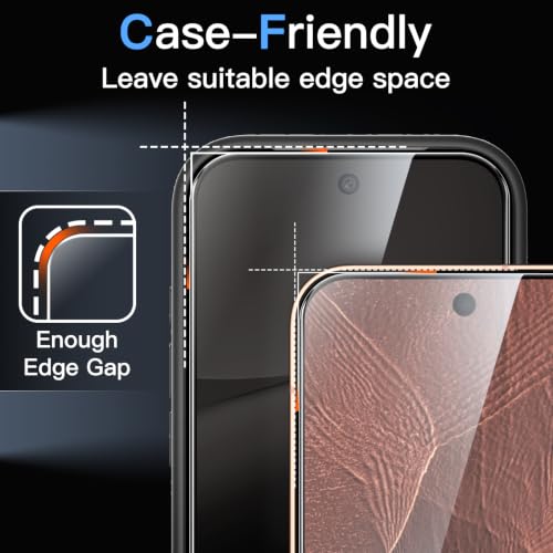 JETech Screen Protector with Lens Protector for Google Pixel 11 Pro XL - size: Pixel 11 Pro XL