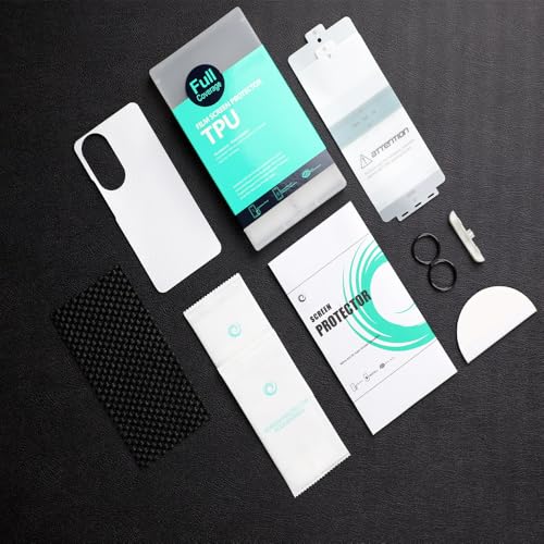 Ibywind for Honor 70 5G Screen Protector,2-Pack,Hydrogel Film with Camera Lens Protector,Easy Installation Tool,Bubble-Free,Fingerprint Unlock Compatible,Anti-Shatter,Anti-Scratch