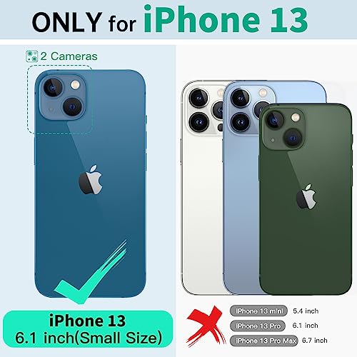 Beeasy for iPhone 13 Waterproof Case Compatible with Magsafe IP68 Underwater Military Grade, Phone Case with Shockproof, Dustproof, Rugged 360 Full Body Protection Cover Black - size: iPhone 13 (6.1")