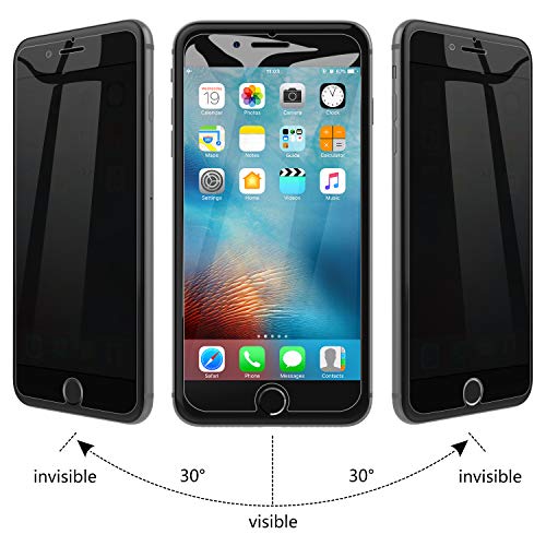 JETech Privacy Screen Protector for iPhone 8 Plus/7 Plus, 2-Pack - size: iPhone 8 Plus/7 Plus