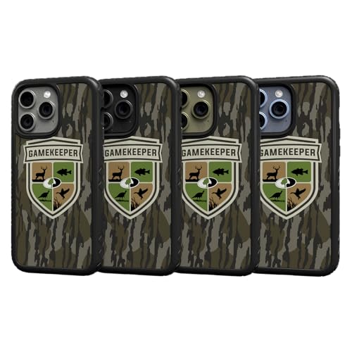 Mossy Oak | Gamekeeper | Dual-Layer Case in Onyx Black Designed for iPhone 13 Pro Shock & Drop Proof - Durable | As Seen on Shark Tank - color: GAMEKEEPER | Onyx Black, size: Apple iPhone 13 Pro