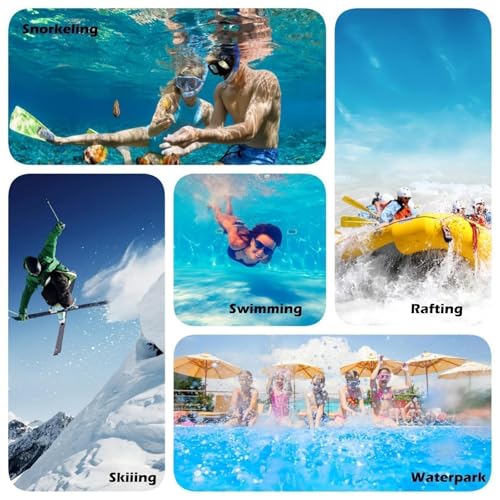 Floatable Soap Bubble Waterproof Phone Pouch/Case with Crossbody Lanyard for iPhone 17 series 16 Pro Max/15 Pro/14/13/12, IP68 Cellphone Dry Bag Beach Cruise Ship Essentials, 1 Pack-Green-7″ - color: D1-Green