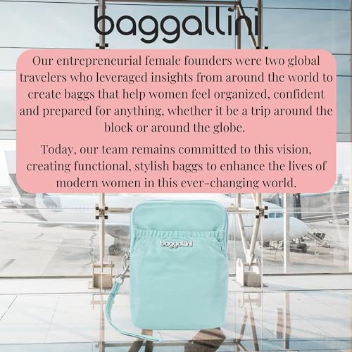 Baggallini RFID Bryant Pouch - color: Seaglass