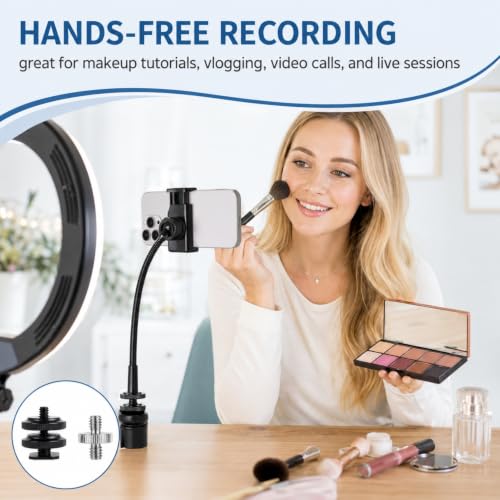 Ring Light Phone Holder with 1/4 Hot Shoe