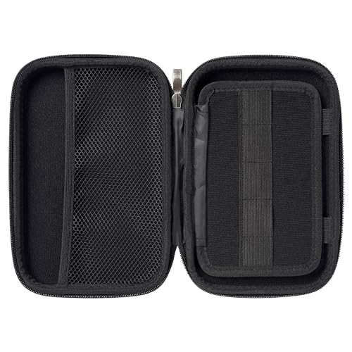 Navitech Black Hard GPS Carry Case Compatible with Garmin d?zl LGV820 HGV 8" Truck GPS Sat Nav