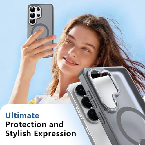 for Samsung Galaxy-S26-Ultra Case, Slim Fit & Matte, Gray - color: Gray, size: Galaxy S26 Ultra 6.9"