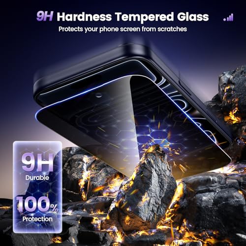 Maxdara 2 Pack for iPhone 17 Pro Max Privacy Screen Protector