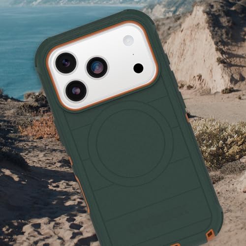 OtterBox iPhone 17 Pro Max Defender Pro Series Case - Black | Tough, Rugged & Durable iPhone Case, Snaps on MagSafe, Multi-Layer, Impact Absorbing iPhone Case - color: Black, style: iPhone 17 Pro Max