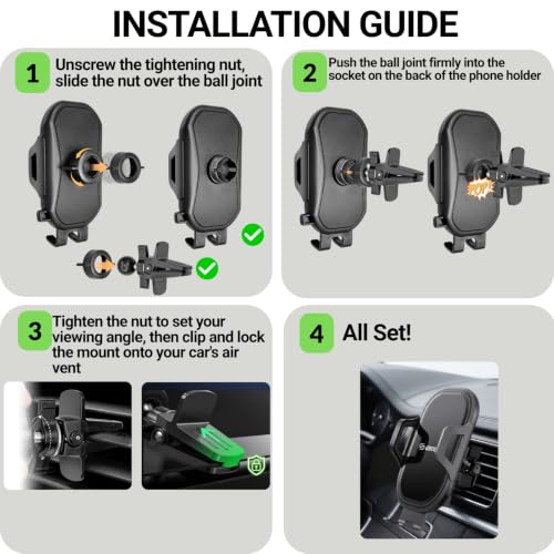 Car Phone Holder Mount Air Vent Phone Mount