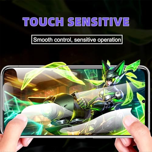 3 Pack Screen Protector Compatible for Samsung Galaxy S22 6.1 Inch, HD Clear Flexible Soft TPU Hydrogel Film for Samsung Galaxy S22 5G - Support Fingerprint Unlock, High Sensitivity - size: Samsung Galaxy S22
