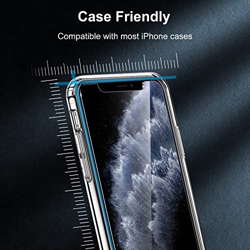 WHPXJY Privacy Screen Protector for iPhone 11 Pro Max & iPhone Xs Max (2 Pack), Tempered Glass Film with 28° Privacy Protection, Anti-Scratch, Easy Installation, Bubble-Free (Not for iPhone 11) - size: iPhone 11 Pro Max -6.5Inch