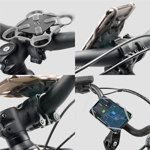 Quick Mount Bike Phone Mount by Delta Cycle - Bicycle Phone Holder Adjusts to Any Handlebar & Fits Any Phone or iPhone - Tool-Free Installation - Easily Accessible Bike Phone Holder - style: Quick Mount Bike Phone Holder