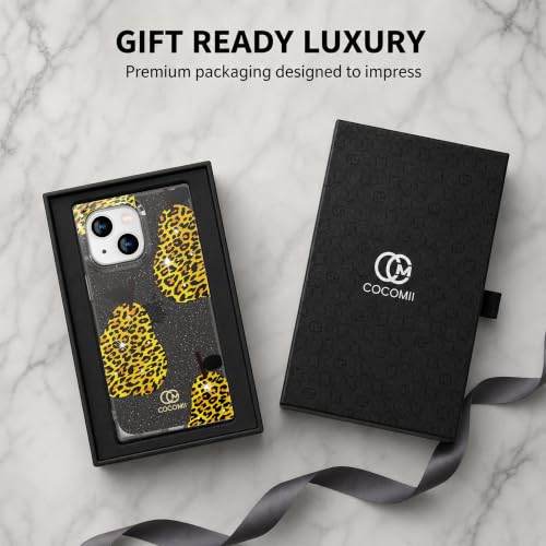 COCOMII Rectangle for iPhone 14/iPhone 13 Case, Leopard Pear | Compatible with MagSafe Wireless Charging, Shockproof 10ft Drop Protection, Camera & Screen Protection, Premium Glossy Finish - color: Leopard Pear, size: iPhone 14/iPhone 13 (6.1")
