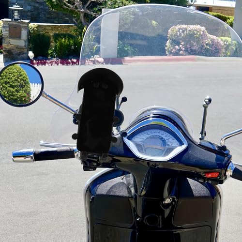 Healeved Bike Handlebar Phone Holder with Anti Theft Vibration Reduction