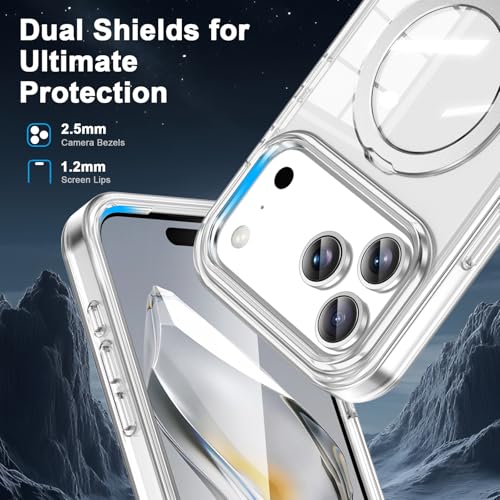 for iPhone 17 Pro Max case-Clear