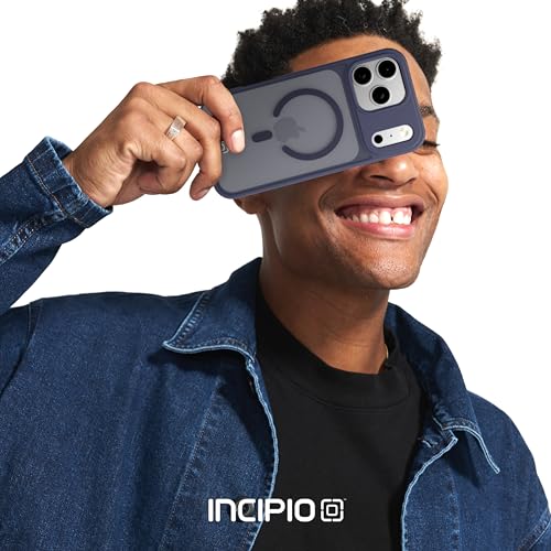 Incipio - Fog iPhone 17 Pro Max, Magsafe Compatible Phone Case, 10ft Drop Tested, Ultra Durable & Shock Absorbing, Scratch Resistant & Slim Profile (Navy) - color: Navy, size: iPhone 17 Pro Max