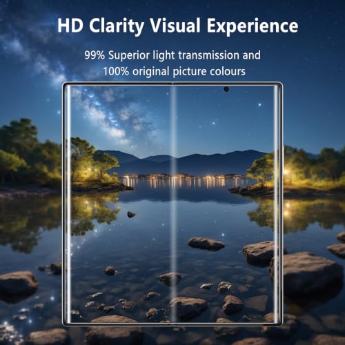 3-Pack Screen Protector for Samsung Galaxy Z Fold 8 Ultra Flexible TPU Film, HD Clear Bubble-Free Self-Healing, Support Fingerprint Unlock Protective Cover Film for Galaxy Z Fold8 Ultra - size: Samsung Galaxy Z Fold 8 Ultra