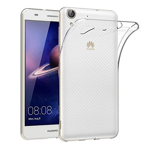 MaiJin Case for Huawei Y6 II/Honor Holly 3 / Honor 5A (5.5 inch) Soft TPU Rubber Gel Bumper Transparent Back Cover