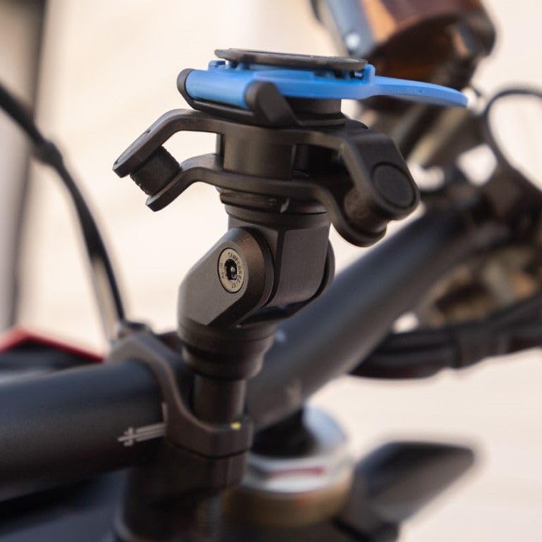 Quad Lock Handlebar Clamp Motorcycle Phone Mount with Vibration Dampener and MAG Phone Case for iPhone 17 Pro - size: iPhone 17 Pro