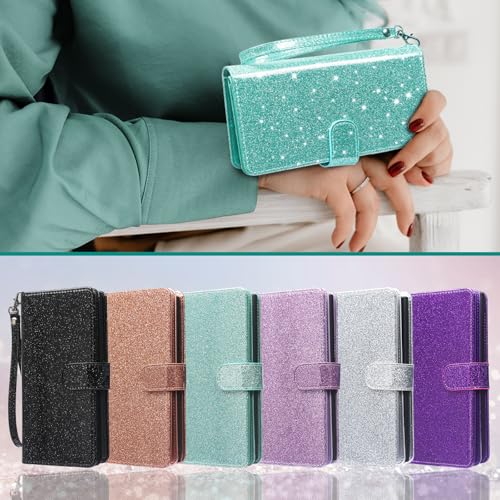Varikke for iPhone 13 Pro Max Case Wallet Magnetic Detachable, Mint Green - color: (Standard) Mint, size: iPhone 13 Pro Max 6.7"