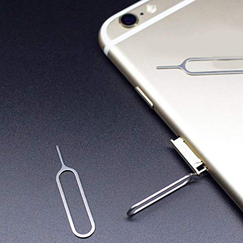 1-Pack SIM Card Tray Pin Opening Eject Removal Tool Replacement Needle Opener Ejector for Samsung Galaxy S3 S4 S5 S6 S7 S8 S9 S10, Galaxy Note 3 4 5 8 9, Sony, Huawei, LG, HTC & All Smartphones Tablet