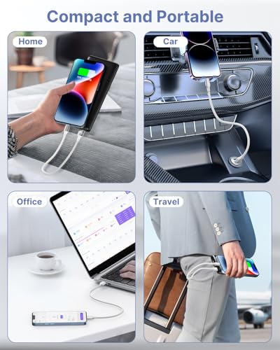 Aioneus iPhone Charger【3Pack 1ft】 MFi Certified USB A to Lightning Cable