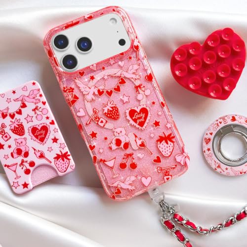 VELVET CAVIAR Compatible with MagSafe Phone Grip - color: Be Mine