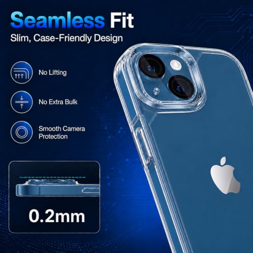 Camera Lens Protector for iPhone 13/iPhone 13 Mini- 3 Pack - size: iPhone 13/13 Mini
