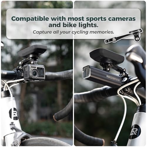 ROCKBROS Bike Computer Mount, Aluminum Out-Front for Garmin and Bryton - style: Basic mount
