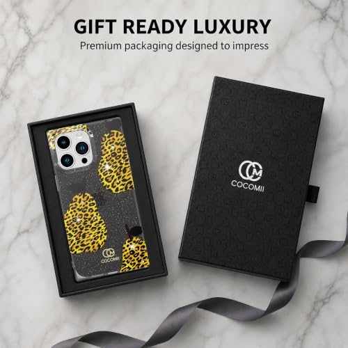 COCOMII Rectangle for iPhone 15 Pro Case, Leopard Pear | Compatible with MagSafe Wireless Charging, Shockproof 10ft Drop Protection, Camera & Screen Protection, Premium Glossy Finish - color: Leopard Pear, size: iPhone 15 Pro (6.1")