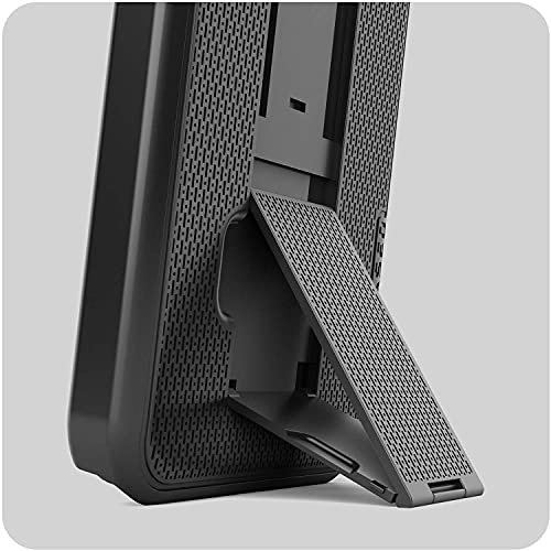 Encased DuraClip Designed for iPhone 13 Belt Clip Case (2021) Slim Phone Cover with Holster - Black - size: iPhone 13