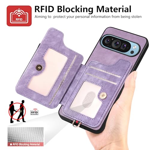 for Google Pixel 11 Pro Phone Case Wallet Card Holder,PU Leather Flip Folio Case,RFID Blocking Ring Holder Kickstand Wrist Strap Magnetic Protective Women Men Cover Black - color: Black, size: Pixel 11 Pro