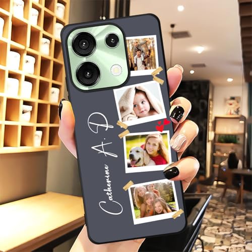 Custom Personalized Case for UMIDIGI G9 5G/UMIDIGI G9T G9C G9A 2024 Phone Photo Logo Text Name Picture Monogram Design Memorial Gift for Anniversary Families,Customize Soft Thin Cover,6.75 inch - color: Pattern02