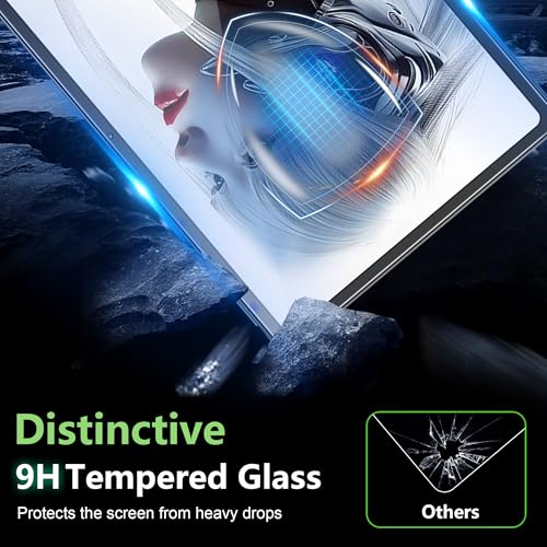 for Red Magic Nova 10.9 inch Screen Protector,9H Hardness, Anti-Scratch, Tempered Glass flim, Case Friendly,Anti-Scratch,(2PACK) - color: Red Magic Nova