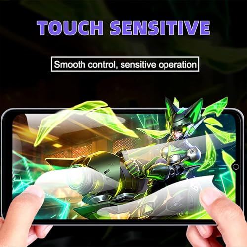 3 Pack Screen Protector Compatible for Samsung Galaxy A13 5G/4G 6.5 Inch, HD Clear Flexible Soft TPU Hydrogel Film for Samsung Galaxy A13 - Support Fingerprint Unlock, High Sensitivity - size: Samsung Galaxy A13