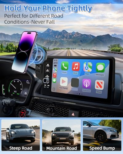 PZK Car Phone Holder for Toyota Camry LE/SE/SE 2021-2024 7-Inch Screen Only - color: Magsafe