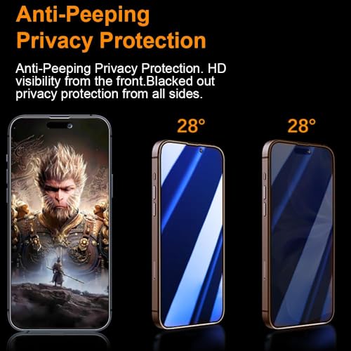 OneFish Glass Film for iPhone 11 / XR Tempered Glass Automatic Dustproof Bubble Free Protective Film Easy to Apply Shockproof Anti-Fingerprint with Guide Frame - size: iPhone 11 / XR