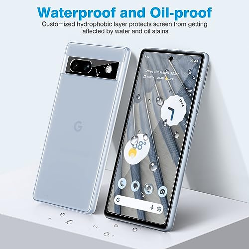 OMOTON Screen Protector for Google Pixel 7A 5G 6.1 Inch, 3 Pack - size: Pixel 7a - 6.1 Inch