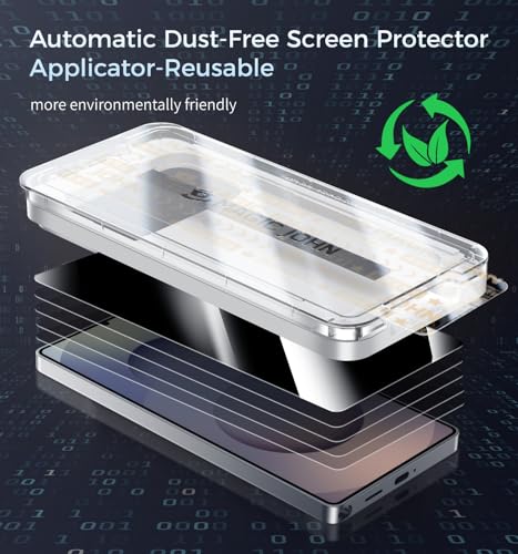 MAGIC JOHN 3rd Gen Upgraded Privacy Screen Protector for Samsung S25 Ultra - size: S25 Ultra 6.9inch