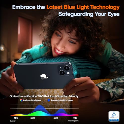 TOCOL for iPhone 14 Privacy Screen Protector - color: Privacy