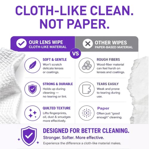 Flents Wipe 'N Clear Premium, Pre-Moistened Lens Cleaning Wipes, 75 Count - size: 75 Count Clothlike