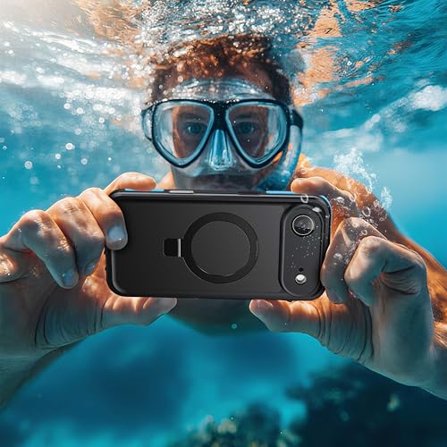Oterkin Magnetic Stand for iPhone Air Case Waterproof IP68, Blue - color: Blue, size: iPhone Air 6.5''