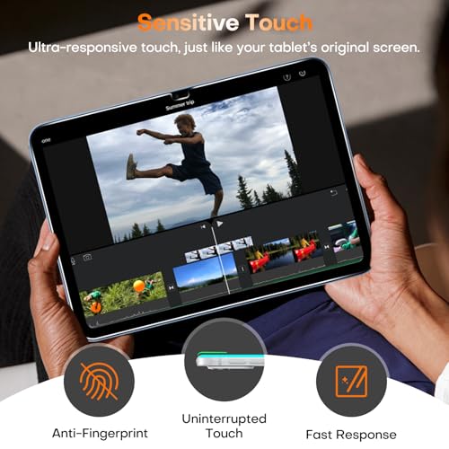 OMOTON 360° Privacy Screen Protector for iPad (A16) 11th/10th Gen 11/10.9" - size: iPad 11''/10.9'' Gen 11/10