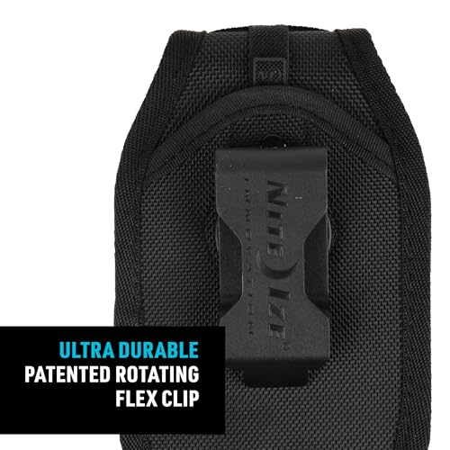 Nite Ize Clip Case Cargo Universal Rugged Holster - Belt Clip Phone Case for Easy Access - Heavy Duty & Protective - Multi-Purpose - Durable Design - Hardshell Horizontal, XL - size: Large, style: Vertical