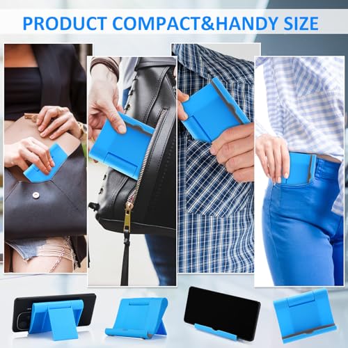 Wenqik 36 Pcs Cell Phone Stands Foldable Tablet, Blue - color: Blue
