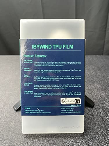 Ibywind for OPPO Find X3 Pro 5G Screen Protector,2-Pack,Hydrogel Film with Camera Lens Protector,Easy Installation Tool,Bubble-Free,Fingerprint Unlock Compatible,Anti-Shatter,Anti-Scratch - size: Find X3 Pro 5G
