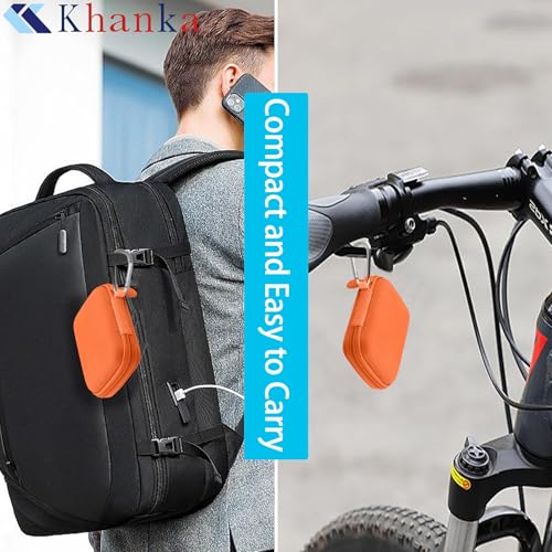 khanka Case for Anker Nano Magsafe PowerBank Ultra-Slim 5000Mah,Orange - color: Orange
